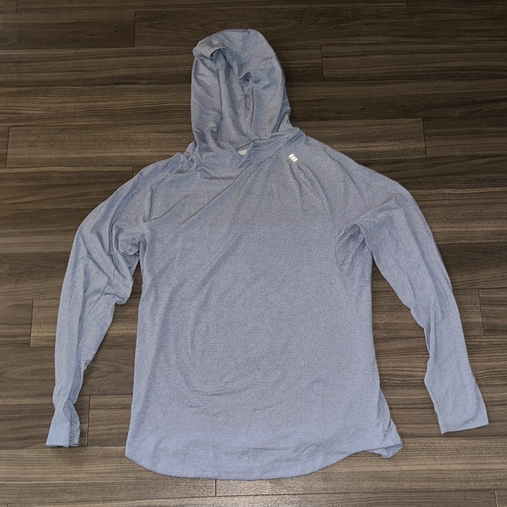 lululemon athletica Light Blue Hooded Sweatshirt